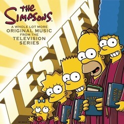 The Simpsons: Testify サウンドトラック (Alf Clausen) - CDカバー