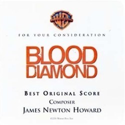 Blood Diamond サウンドトラック (James Newton Howard) - CDカバー
