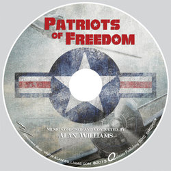 Patriots of Freedom サウンドトラック (Alan Williams) - CDインレイ