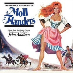 The Amorous Adventures of Moll Flanders Soundtrack (John Addison) - CD cover