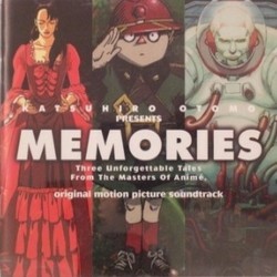 Memories サウンドトラック (Takkyu Ishino, Yko Kanno, Jun Miyake, Hiroyuki Nagashima) - CDカバー