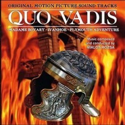 Quo Vadis Trilha sonora (Mikls Rzsa) - capa de CD
