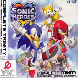 Sonic Heroes: Complete Trinity Soundtrack (Jun Senoue) - CD cover