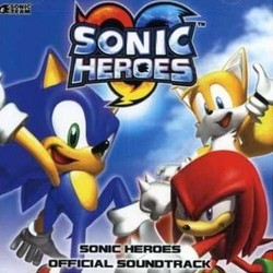 Sonic Heroes Colonna sonora (Jun Senoue) - Copertina del CD