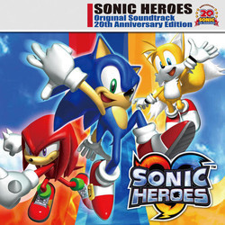 Sonic Heroes: 20th Anniversary Edition Ścieżka dźwiękowa (Jun Senoue) - Okładka CD
