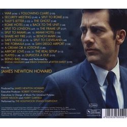 Duplicity Ścieżka dźwiękowa (James Newton Howard) - Tylna strona okladki plyty CD
