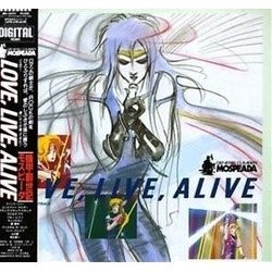 Genesis Climber Mospeada: Love, Live, Alive Trilha sonora (Joe Hisaishi, Hiroshi Ogasawara) - capa de CD