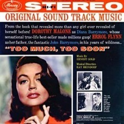 Too Much, Too Soon Soundtrack (Ernest Gold) - CD-Cover