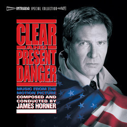 Clear and Present Danger Trilha sonora (James Horner) - capa de CD
