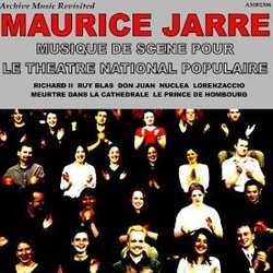 Maurice Jarre: Musique de Scene pour le Theatre National Populaire Colonna sonora (Maurice Jarre) - Copertina del CD