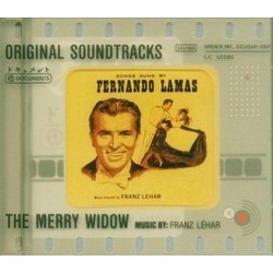 The Merry Widow Soundtrack (Paul Francis Webster, Fernando Lamas, Franz Lehr) - CD cover