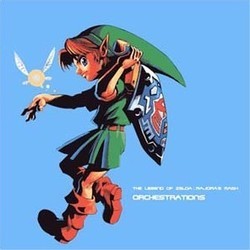The Legend of Zelda: Majora's Mask Soundtrack (Koji Kondo) - CD cover