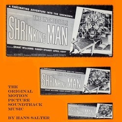 The Incredible Shrinking Man サウンドトラック (Irving Gertz, Earl E. Lawrence, Hans J. Salter, Herman Stein) - CDカバー