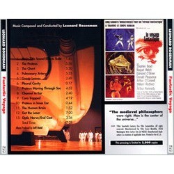 Fantastic Voyage サウンドトラック (Leonard Rosenman) - CDカバー