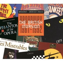 British Invasion: Broadway 1981-1992 Soundtrack (Various Artists) - CD cover