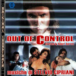 Out of Control Trilha sonora (Stelvio Cipriani) - capa de CD