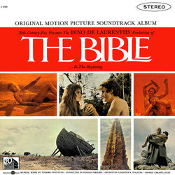 The Bible ... In The Beginning Soundtrack (Toshir Mayuzumi) - CD cover