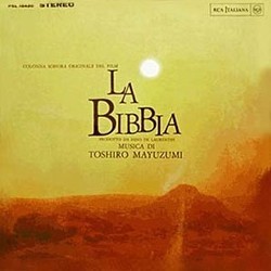 La Bibbia Trilha sonora (Toshir Mayuzumi) - capa de CD