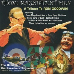 Those Magnificent Men - A Tribute to Ron Goodwin Ścieżka dźwiękowa (The Band of the Parachute Regiment, Ron Goodwin) - Okładka CD
