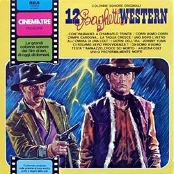 12 Spaghetti Western Ścieżka dźwiękowa (Various Artists) - Okładka CD
