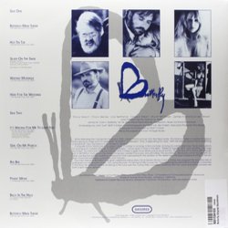Butterfly Ścieżka dźwiękowa (Ennio Morricone) - Tylna strona okladki plyty CD