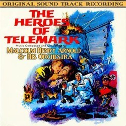 The Heroes of Telemark サウンドトラック (Malcolm Arnold) - CDカバー