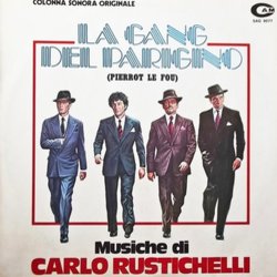 La Gang del Parigino サウンドトラック (Carlo Rustichelli) - CDカバー