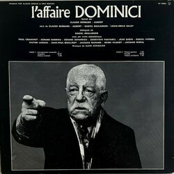 L'affaire Dominici 声带 (Alain Goraguer) - CD后盖