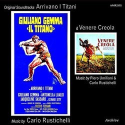 Il Titano / Venere Creola Soundtrack (Carlo Rustichelli, Piero Umiliani) - CD cover