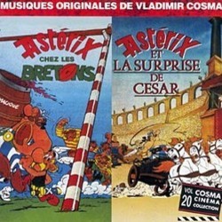 Astrix Chez les Bretons / Astrix et la Surprise de Csar Soundtrack (Vladimir Cosma) - CD cover