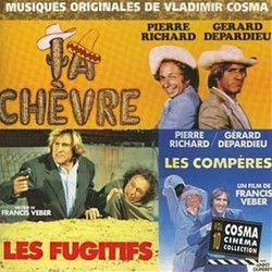 La Chvre / Les Compres / Les Fugitifs サウンドトラック (Vladimir Cosma) - CDカバー