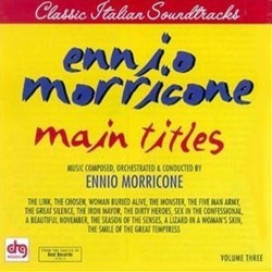 Ennio Morricone: Main Titles volume three サウンドトラック (Ennio Morricone) - CDカバー