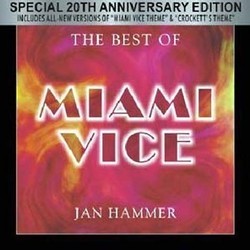 The Best of Miami Vice Soundtrack (Various Artists, Jan Hammer) - CD cover