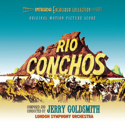Rio Conchos サウンドトラック (Jerry Goldsmith) - CDカバー