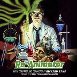 Re-Animator Trilha sonora (Richard Band) - capa de CD