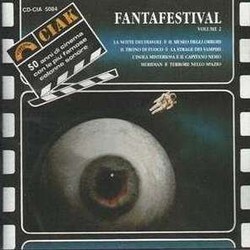 Fantafestival volume 2 Soundtrack (Pino Donaggio, Gianni Ferrio, Giorgio Gaslini, Gino Marinuzzi Jr., Bruno Nicolai, Aldo Piga, Marco Werba) - CD cover