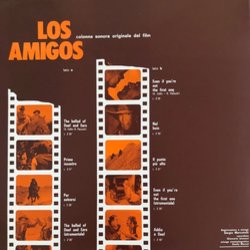 Los Amigos サウンドトラック (Daniele Patucchi) - CDインレイ