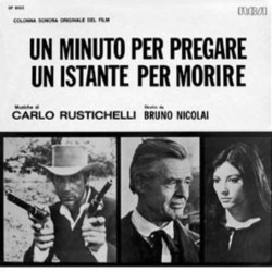 Un Minuto per Pregare, un Instante per Morire	 サウンドトラック (Carlo Rustichelli) - CDカバー