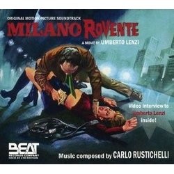 Milano Rovente Ścieżka dźwiękowa (Carlo Rustichelli) - Okładka CD