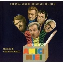 Amici Miei Colonna sonora (Carlo Rustichelli) - Copertina del CD