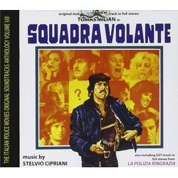 Squadra Volante / La Polizia Ringrazia サウンドトラック (Stelvio Cipriani) - CDカバー