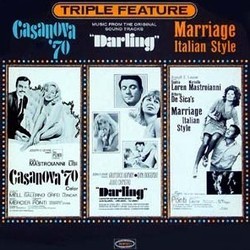 Triple Feature Trilha sonora (John Dankworth, Armando Trovaioli) - capa de CD