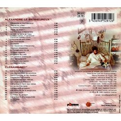 Alexandre le Bienheureux / Clérambard Trilha sonora (Vladimir Cosma) - CD capa traseira