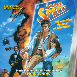 Jake Speed Trilha sonora (Mark Snow) - capa de CD
