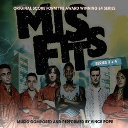 Misfits Ścieżka dźwiękowa (Vince Pope) - Okładka CD