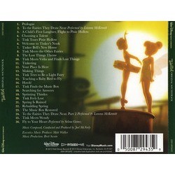 Tinker Bell Soundtrack (Joel McNeely) - CD Back cover