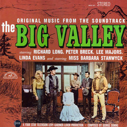 The Big Valley サウンドトラック (George Duning) - CDカバー