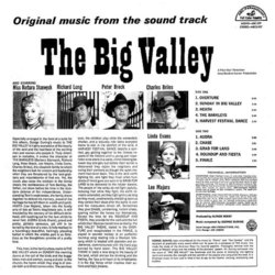 The Big Valley Ścieżka dźwiękowa (George Duning) - Tylna strona okladki plyty CD