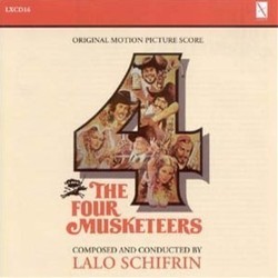 The Four Musketeers Ścieżka dźwiękowa (Lalo Schifrin) - Okładka CD