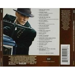 Public Enemies Trilha sonora (Elliot Goldenthal) - CD capa traseira